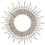 Miroir soleil en bois collection Serenity