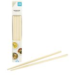 Lot de 10 baguettes en bambou L22,5cm