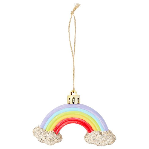 Arc-en-ciel à suspendre multicolore L7,5xH5cm