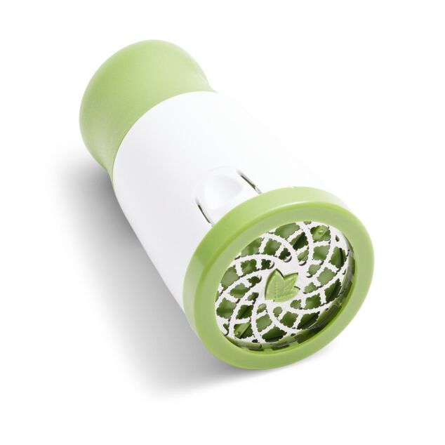 Hachoir broyeur mélangeur à herbes manuel Ø7xH16,8cm