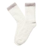 Pull plaid à capuche 70xH80cm avec chaussettes assorties motif fun (2 modèles)