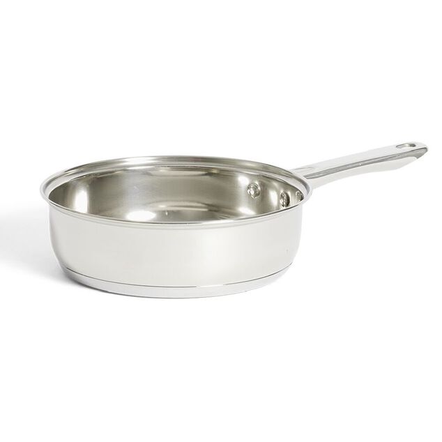Po&ecirc;le tous feux dont induction inox gris &Oslash;20cm