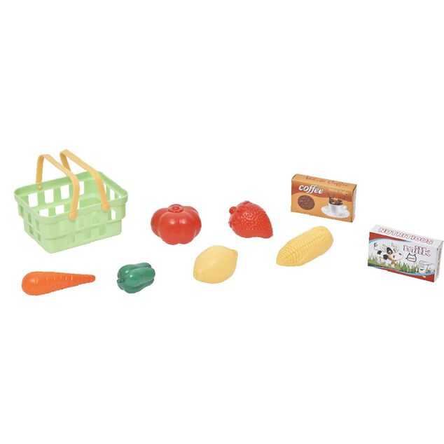 Mallette de jeu Marchand &eacute;picier 23 pi&egrave;ces