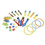 Set de jeu de plong&eacute;e Funky PVC 28 pi&egrave;ces