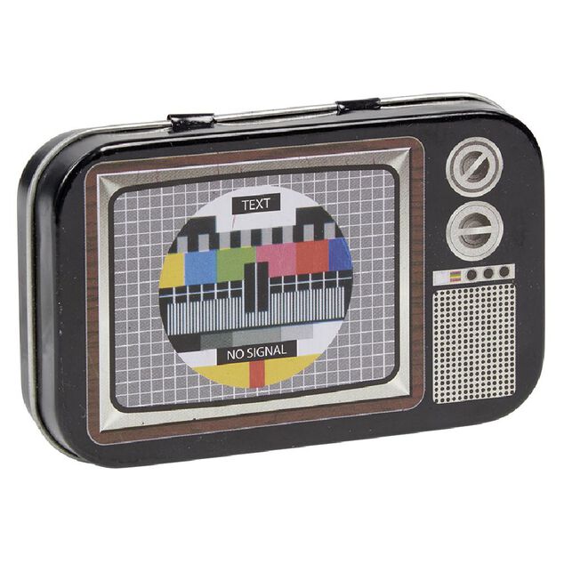 Mini bo&icirc;te m&eacute;tal design r&eacute;tro