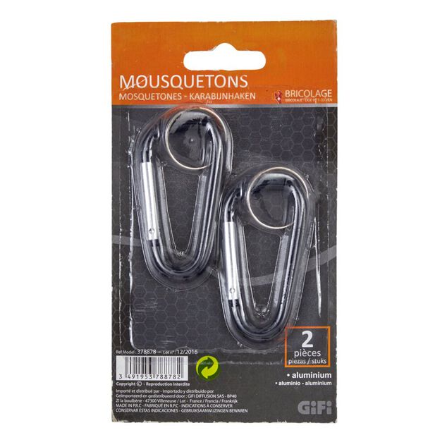 Mousqueton en aluminium