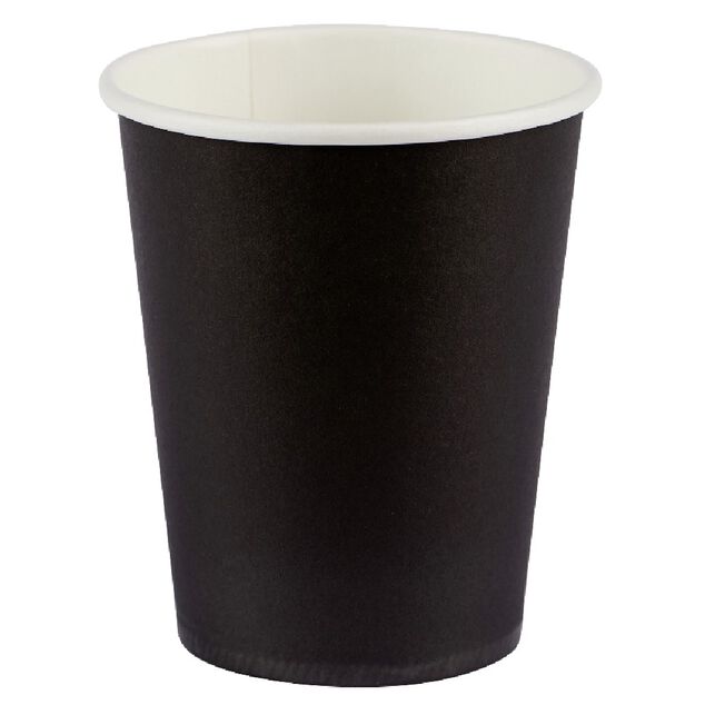 Gobelet en carton noir et blanc 25 cl x12
