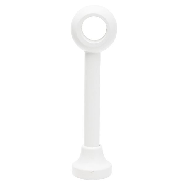 Support de tringle long &agrave; oeil en bois Blanc &Oslash;28mm