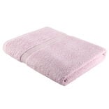 Drap de bain coton rose 100x150cm