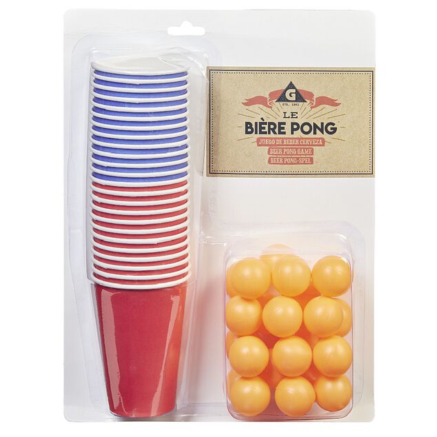 Jeu &agrave; boire bi&egrave;re-pong