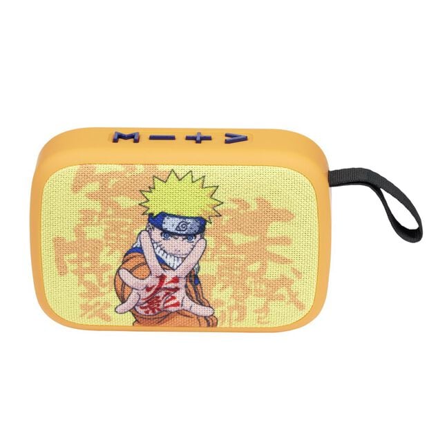 Enceinte portable bluetooth Naruto plastique orange 16x7xH18cm