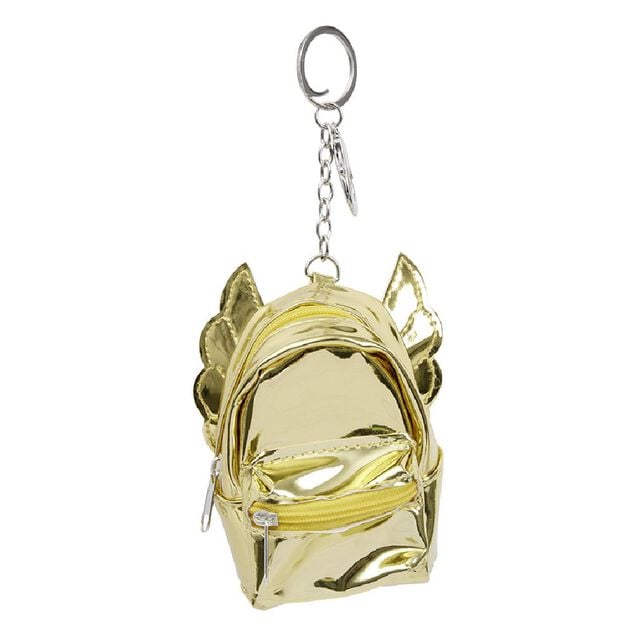 Porte cl&eacute; mini sac &agrave; dos 7x5,5xH9,5 cm