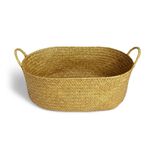 Pani&egrave;re rectangulaire jonc de mer 46x17xH30cm