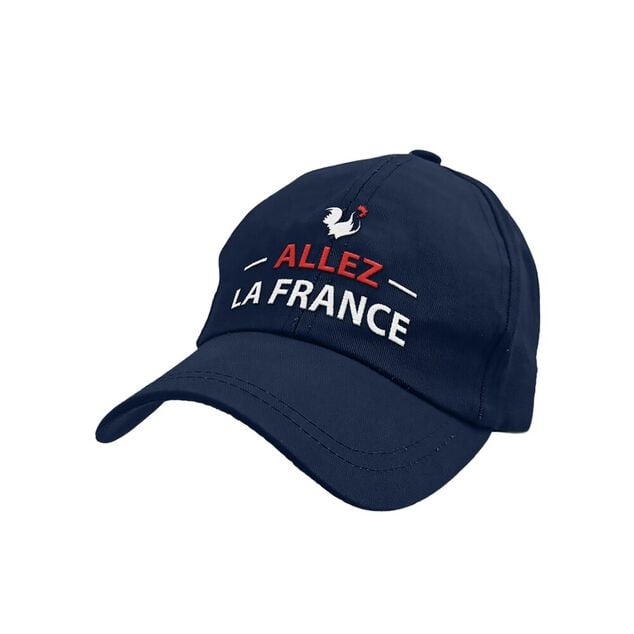 Casquette Cocorico adulte Allez la France bleu