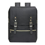 Sac à dos avec fermeture à sangles 30x13xH10cm - 2 modèles noir ou gris