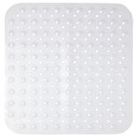 Fond de douche design bulle relief pvc blanc transparent