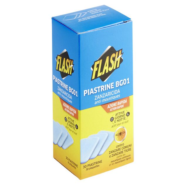 Recharge plaquette x30 pour diffuseur anti moustiques Flash