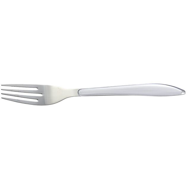 Fourchette Drop blanc et transparent