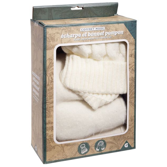 Coffret bonnet &eacute;charpe