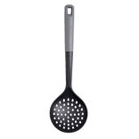 &Eacute;cumoire en plastique noir et gris L.35,5cm