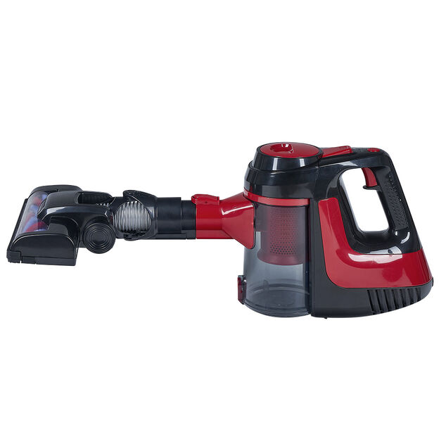 Aspirateur 2 en 1 sans fil sans sac silencieux Homday rouge