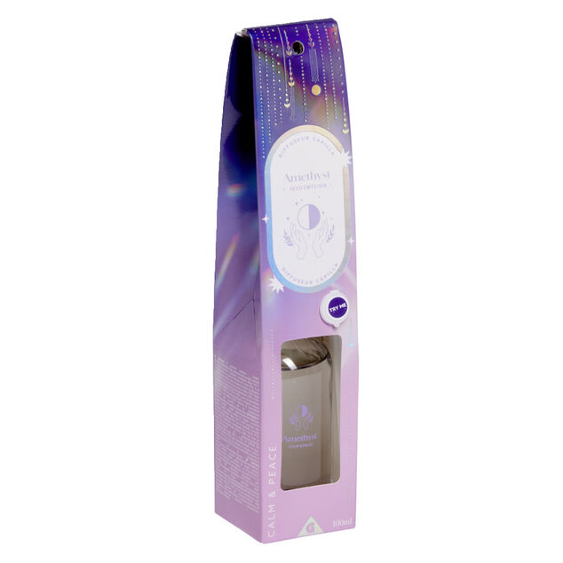 Diffuseur senteur avec pierres semi pr&eacute;cieuses et 6 b&acirc;tonnets - 4 mod&egrave;les