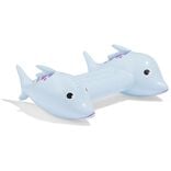 Dauphin surfer gonflable Funky bleu L75xH30cm