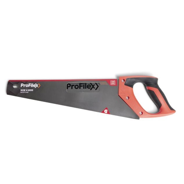 Scie &agrave; bois 40cm rouge