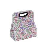 Set lunch bag fleuri avec bo&icirc;te 1L et pain de glace 26x15xH30cm