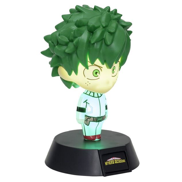 Lampe My Hero Academia Izuku Midoriya Icons veilleuse &agrave; piles