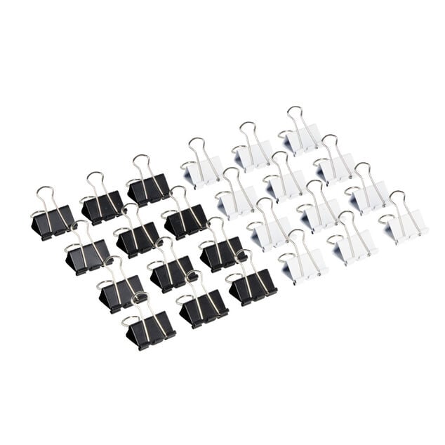 Pince double clip x24 m&eacute;tal