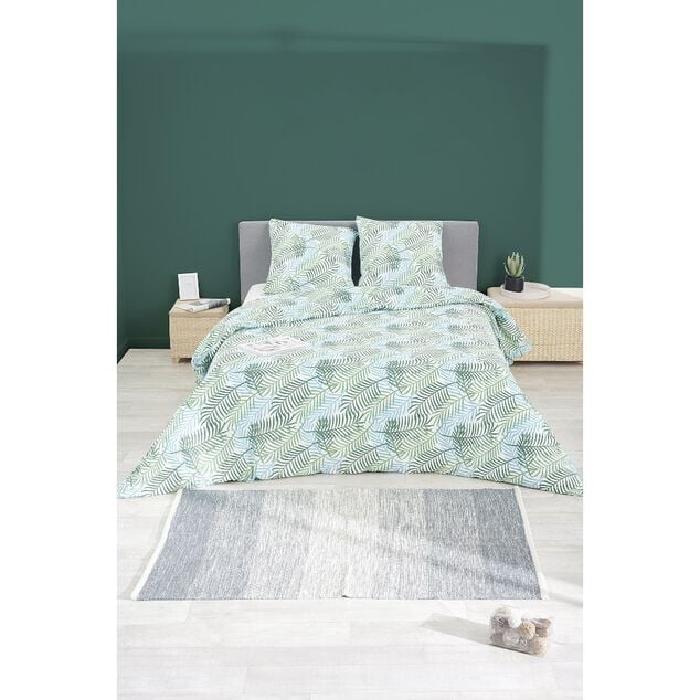 Parure de lit 2 personnes avec taies d'oreiller