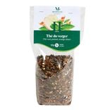 Th&eacute; du verger Mess&eacute;gu&eacute; th&eacute; vert pomme orange douce sachet vrac 130gr