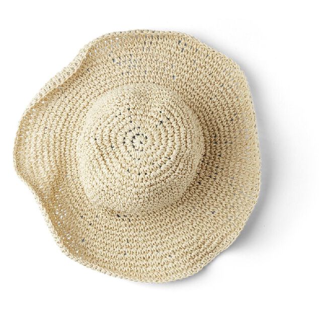 Chapeau femme en paille papier (2 mod&egrave;les)