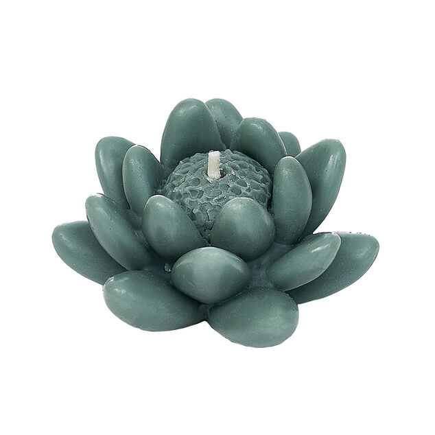 Bougie parfumée design fleur