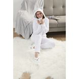 Pyjama combinaison ours gris blanc femme Taille S