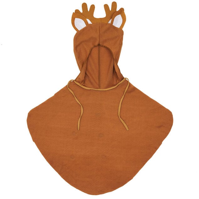 D&eacute;guisement enfant cerf cape avec capuche oreille et bois