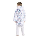 Pull plaid enfant motif renne ou dinosaure Taille unique - 2 modèles