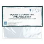 Pochette d'exp&eacute;dition 38x52cm taille L x8 avec papiers adh&eacute;sifs format A4