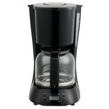 Cafetière programmable Homday noire 1,5L