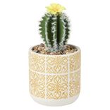 Cactus artificiel &Oslash;9,5xH.17 cm