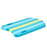 Planche de natation polyester bleu jaune