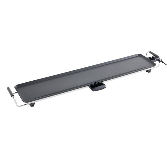Plancha grill Teriyaki 2000W m&eacute;tal noir 12x117cm