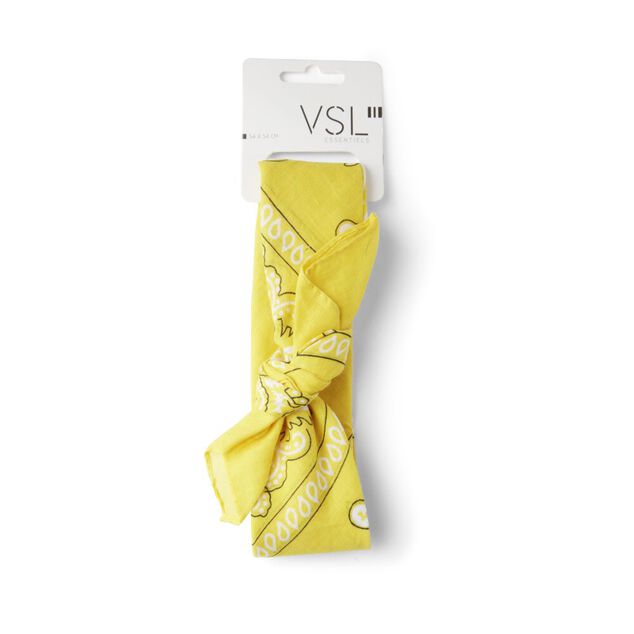 Bandana paisley polyester 54x54cm - 7 coloris