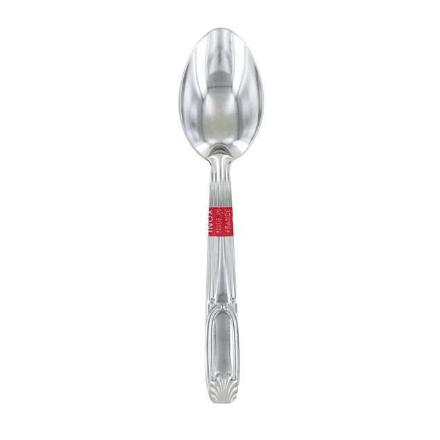 Lot de 6 cuill&egrave;res &agrave; soupe design relief