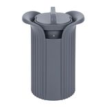 D&eacute;coupe concombre abs et inox &Oslash;6,5cm