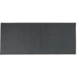 Tapis de cuisine gris uni