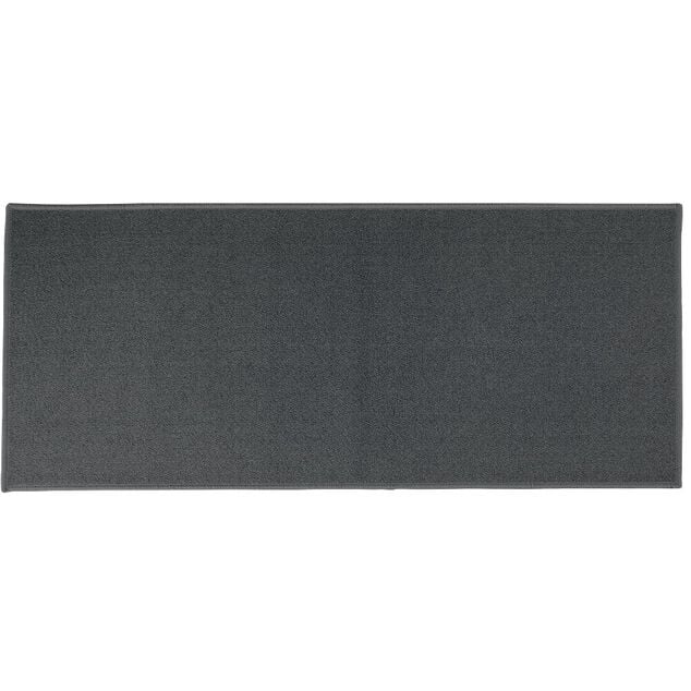 Tapis de cuisine gris uni