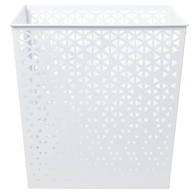 Panière Box Cube 30x30x30cm métal perforé (3 modèles)