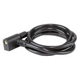 C&acirc;ble antivol spirale avec 2 cl&eacute;s incluses